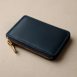 Harbor Zip Leather Card Holder