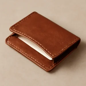 copperfield leather notecard wallet