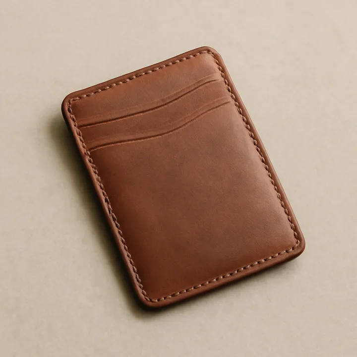 mariner leather card wallet