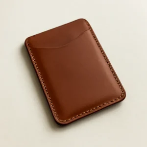 Pinecrest leather card sleeve