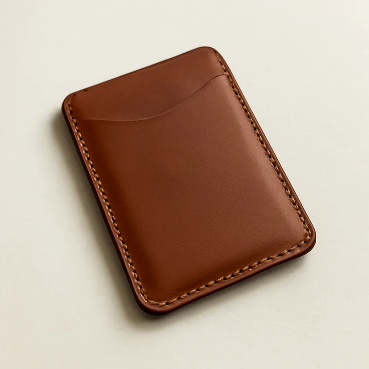 Pinecrest leather card sleeve