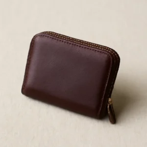 Mossfield Leather Card Coin Pouch