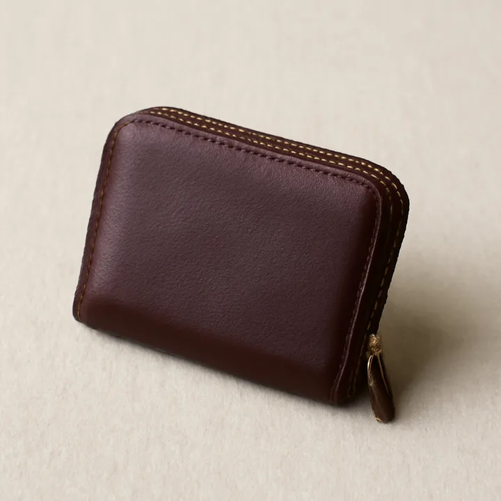 Mossfield Leather Card Coin Pouch